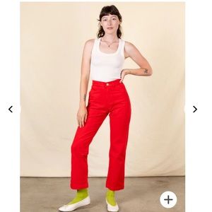 ❤️ Big Bud Press mustang red work pants